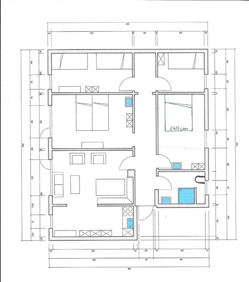 Apartment Efeu "Mit Stil & Tradition" 格雷兴 外观 照片